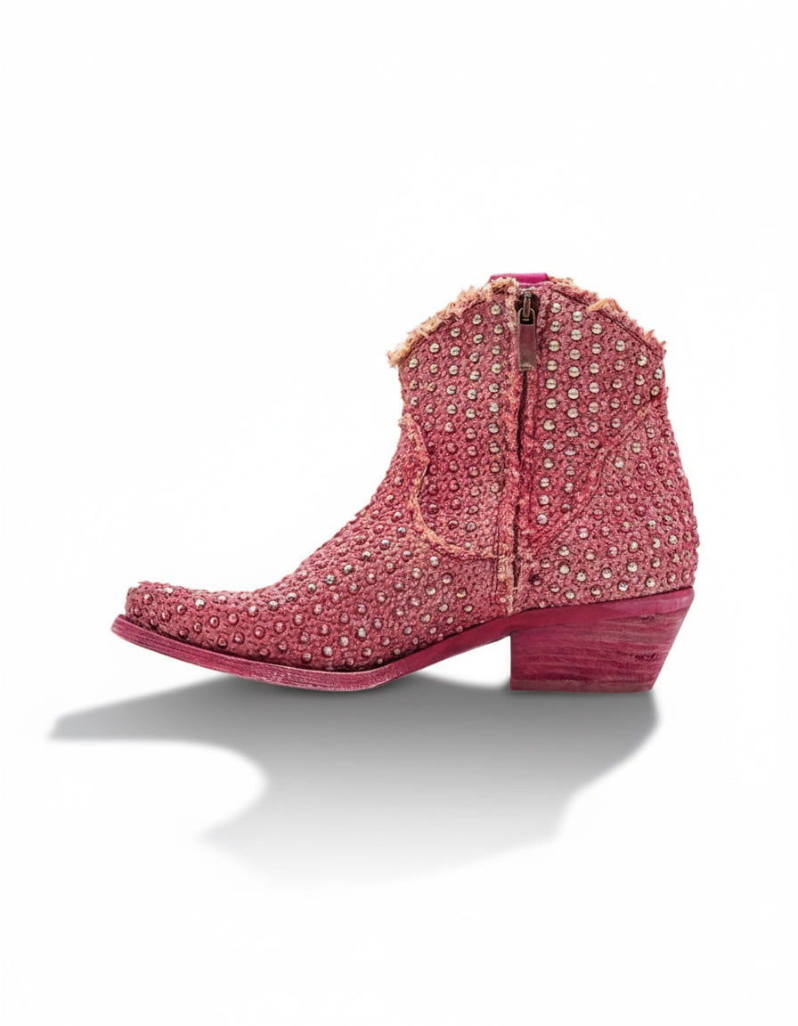 STIVALETTO NEVIS20 IN RAFFIA PINK