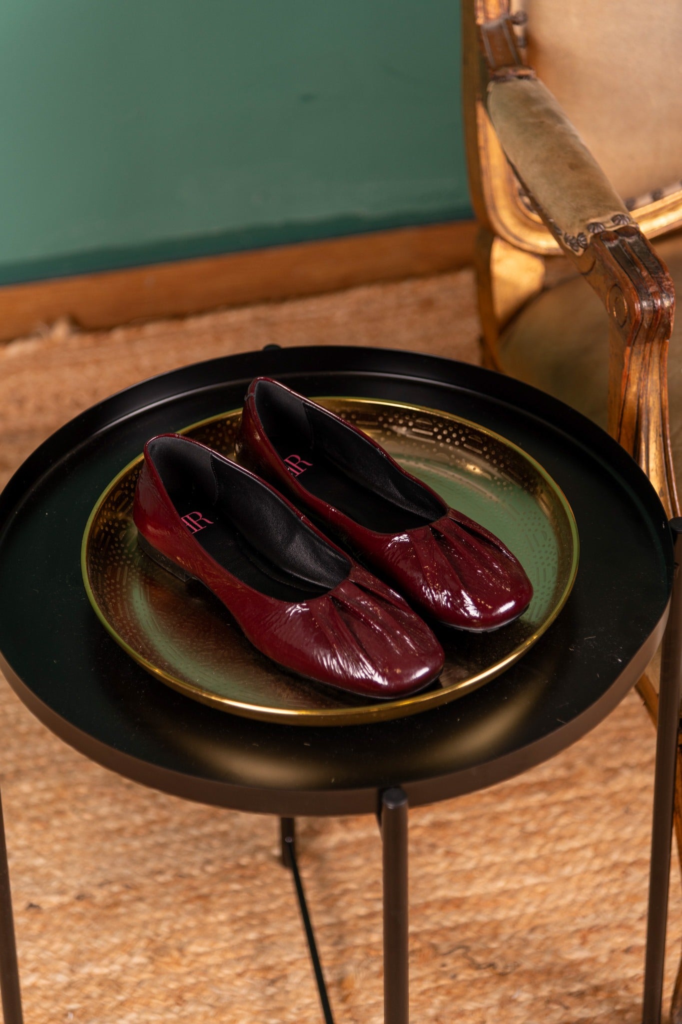 BALLERINA DORY-G IN NAPLAK ROSSO