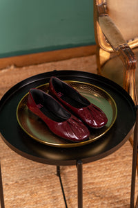 BALLERINA DORY-G IN NAPLAK ROSSO