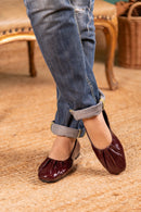 BALLERINA DORY-G IN NAPLAK ROSSO