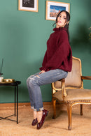 BALLERINA DORY-G IN NAPLAK ROSSO