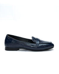 MOCASSINO DORY-F IN NAPLAK BLU