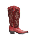 STIVALE HELEN03 CAMOSCIO E VITELLO RED