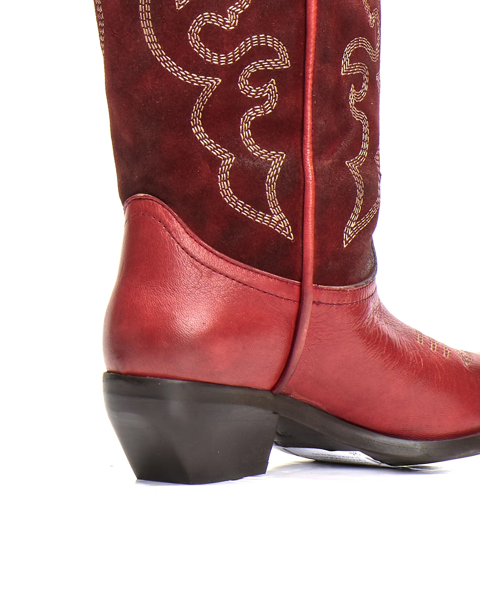 STIVALE HELEN03 CAMOSCIO E VITELLO RED