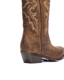 STIVALE KRIS07 CAMOSCIO TESTA DI MORO