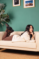 STIVALETTO KLEIN03 IN CALCE RUST