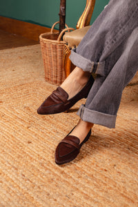 MOCASSINO MIRIAM-H IN PONY BROWN