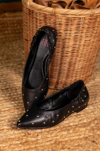 BALLERINA CLARA B NAPPA BLACK