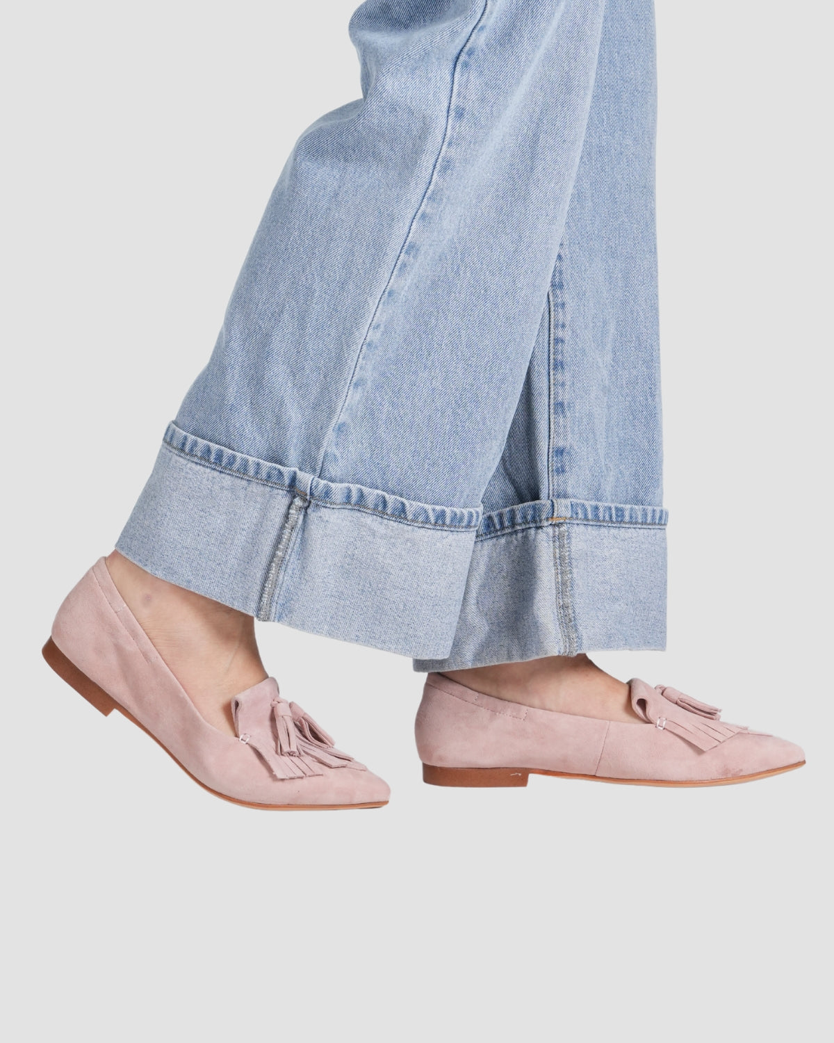 MOCASSINO VENICE05 SUEDE PINK