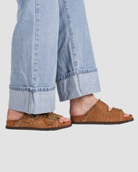 SANDALO FLORENCE02 IN RAFIA CUOIO