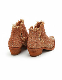 STIVALETTO NEVIS21 IN RAFFIA ARANCIO