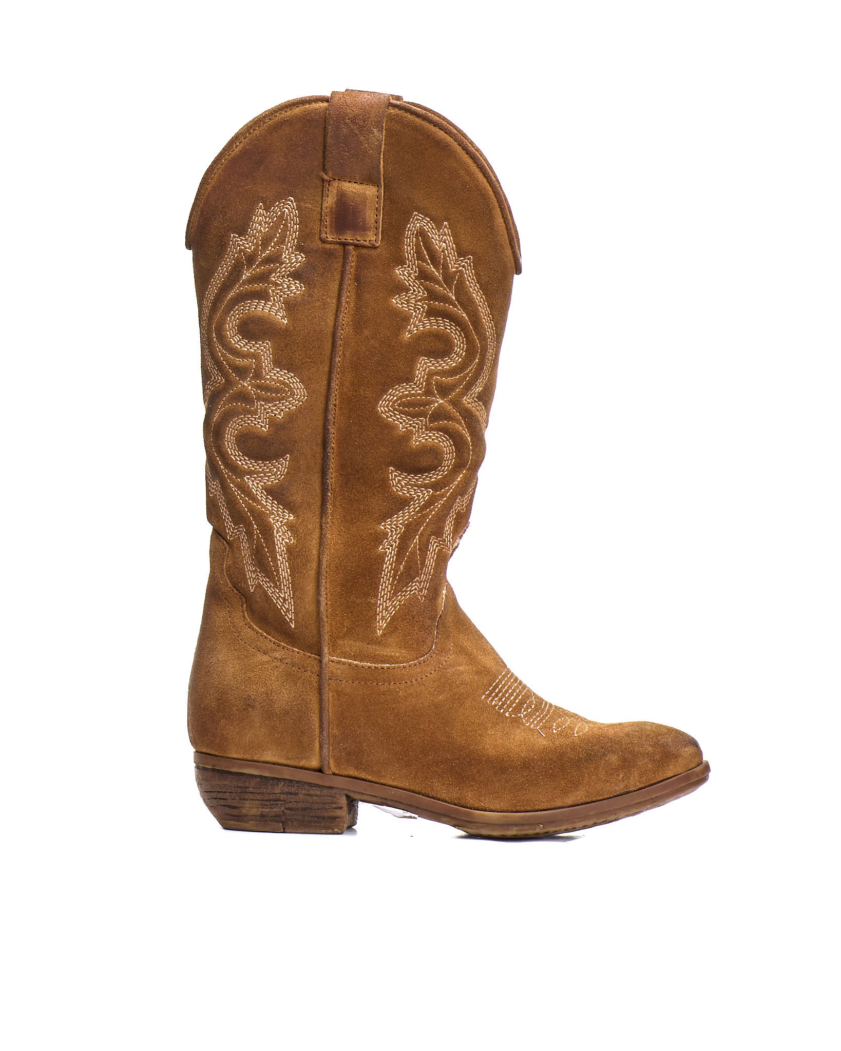 STIVALE CAMPEROS KRIS07 IN CAMOSCIO TERRA