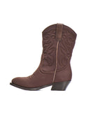 STIVALETTO TEXANO IN SCUBA TERRA