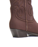 STIVALETTO TEXANO IN SCUBA TERRA