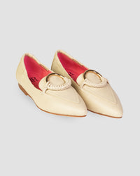 MOCASSINO VENICE03 IN NAPPA BEIGE