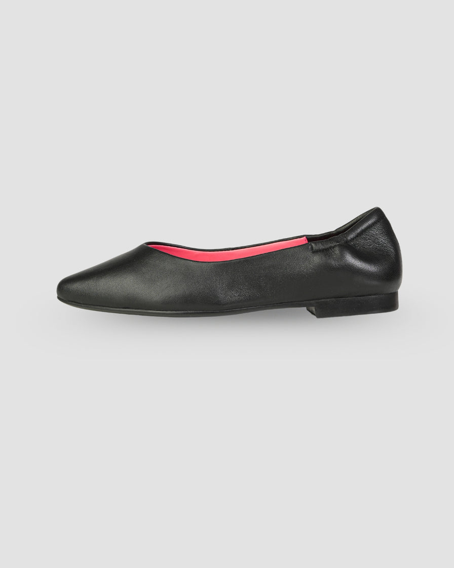 BALLERINA VENICE07 IN NAPPA BLACK