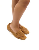 MOCASSINO ROME03 KID SUEDE CUOIO