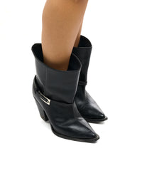 STIVALETTO JANICE05 BUFALO NERO