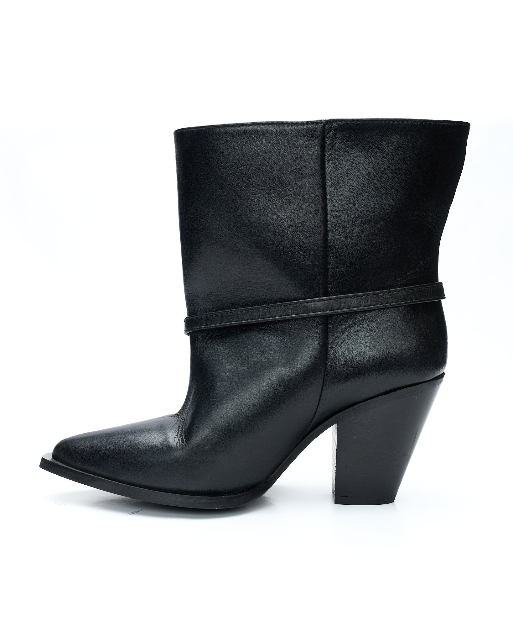 STIVALETTO JANICE05 BUFALO NERO