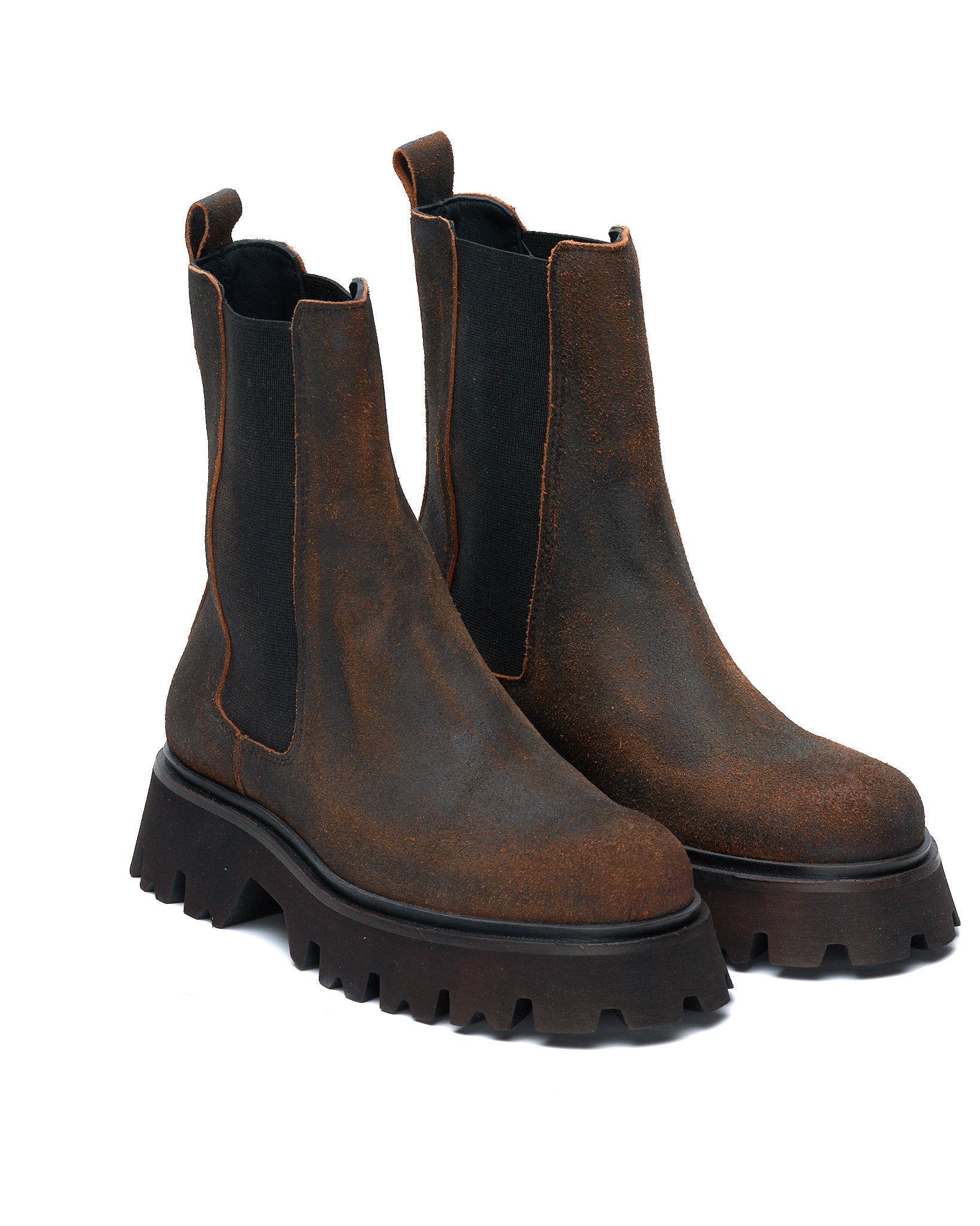 STIVALETTO KLEIN03 IN CALCE RUST