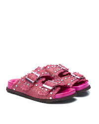 SANDALO FLORENCE03 IN RAFIA PINK