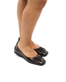 BALLERINA DORY-G IN NAPLAK COFFEE