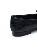 MOCASSINO DORY-F IN CROC BLACK
