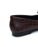 MOCASSINO MIRIAM-K CROC COFFEE