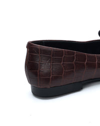 MOCASSINO MIRIAM-K CROC COFFEE