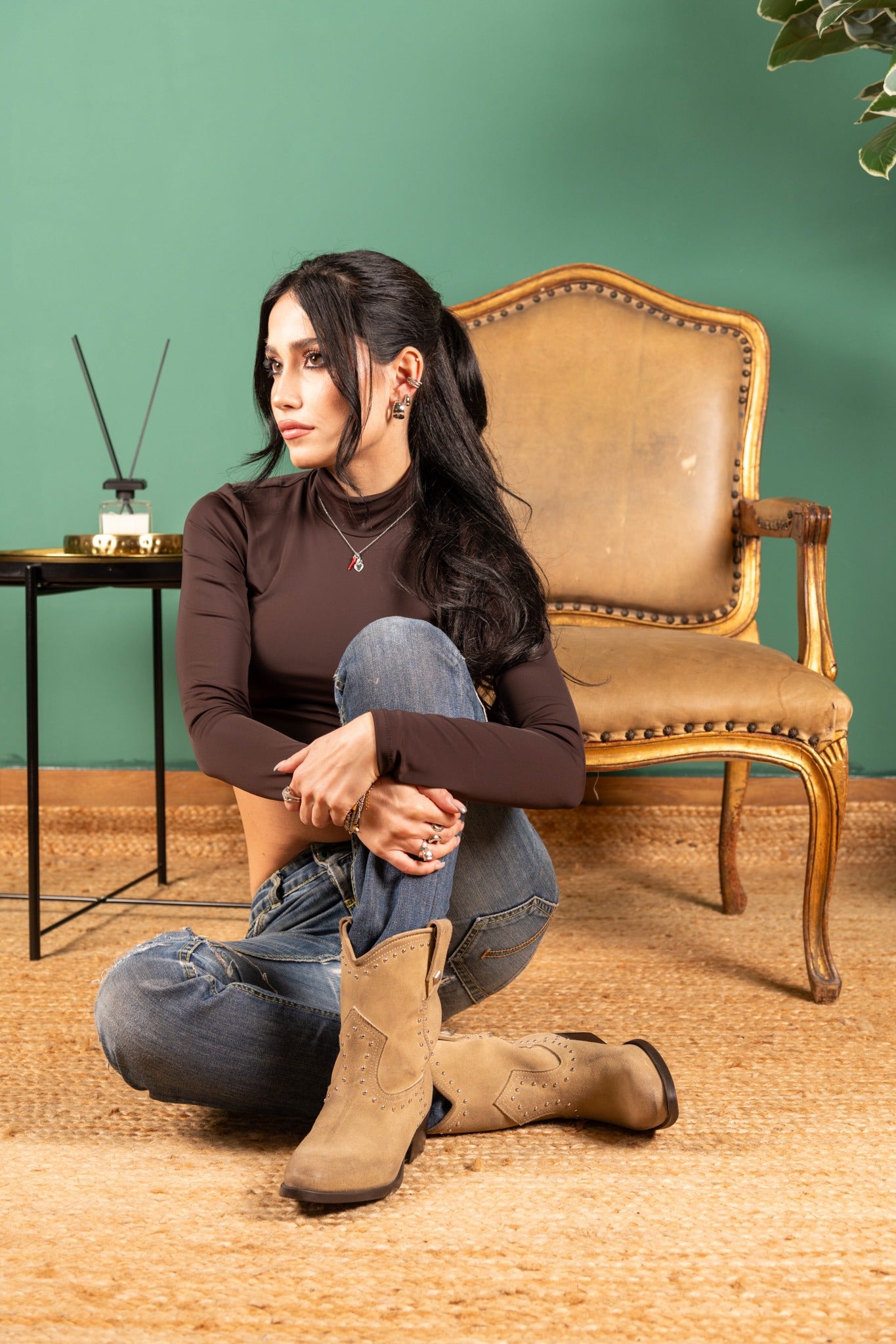 STIVALETTO KRIS01 BEIGE