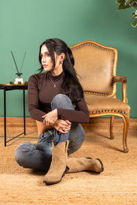 STIVALETTO KRIS01 BEIGE